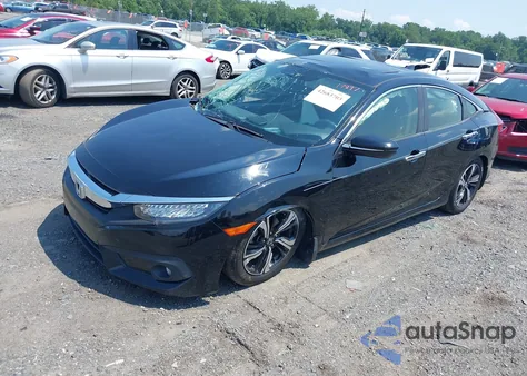 2018 Honda Civic Touring from USA, damaged, VIN JHMFC1F94JX033409